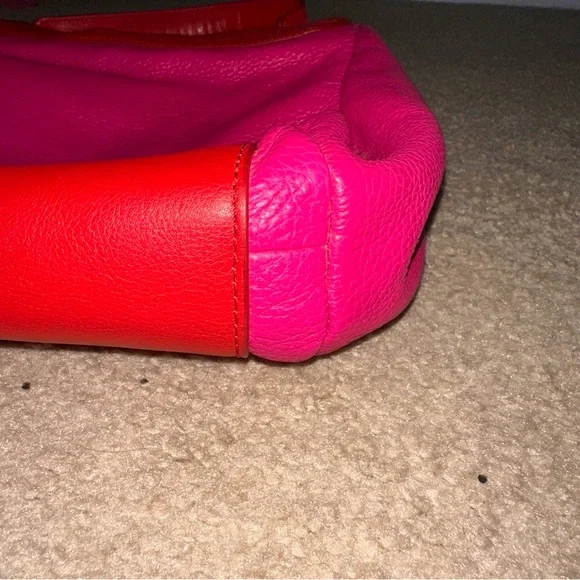 Marc Jacobs Vibrant Red and Pink Shoulder Bag - Picture 7 of 15